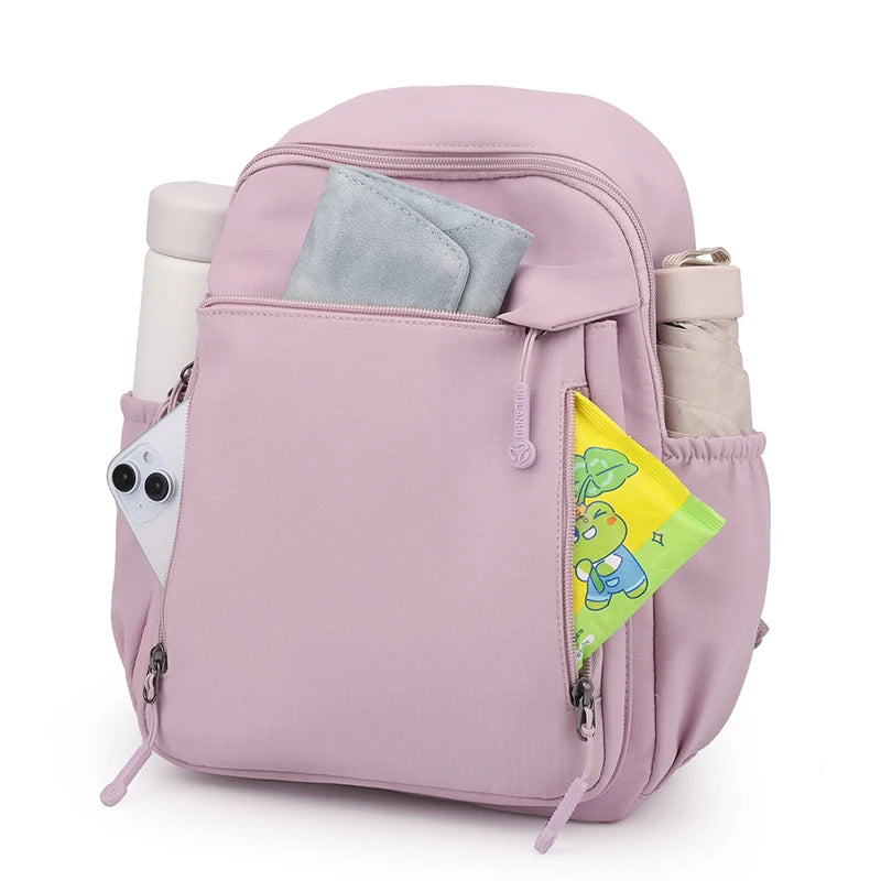 Durable Waterproof Nylon Backpack for Women | Travel & School