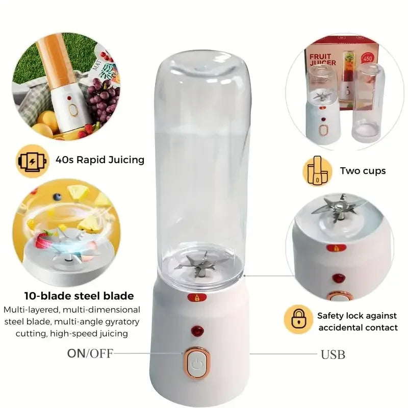 Portable USB Rechargeable Baby Food Maker | Blend Nutritious Meals