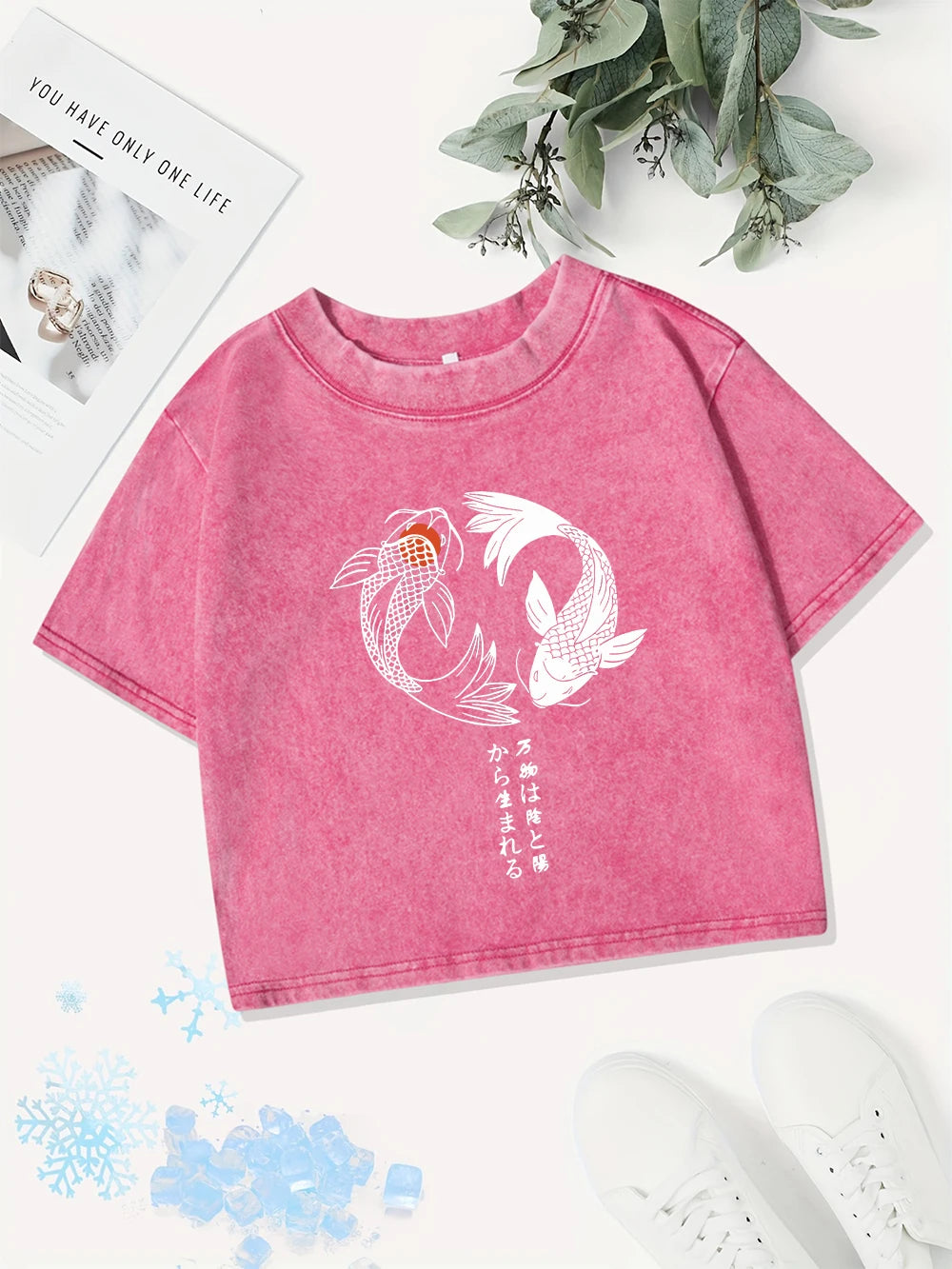 Casual Cotton Crop Tops for Women | Stylish Streetwear T-Shirts