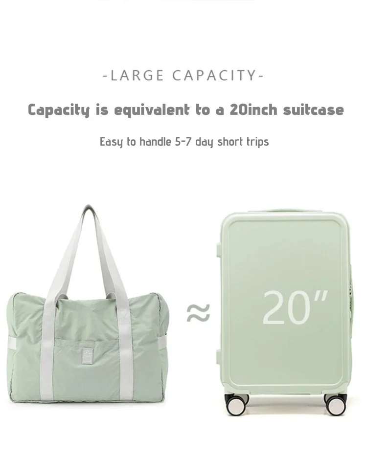 Waterproof Foldable Travel Duffle Bag | Large Capacity & Versatile
