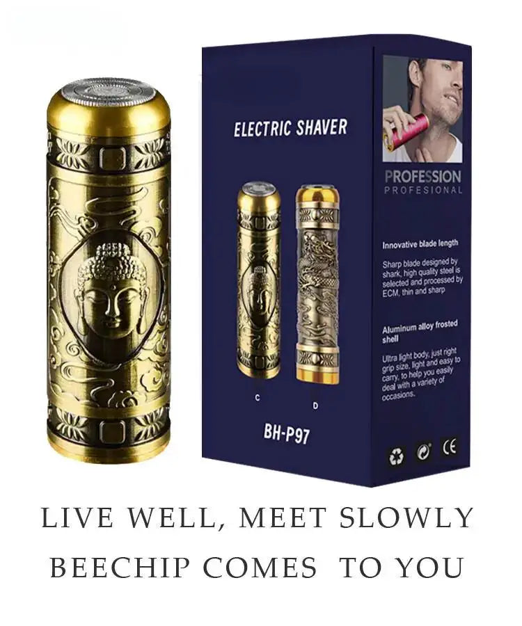 Mini Electric Razor for Men | Waterproof, Irritation-Free Shaving