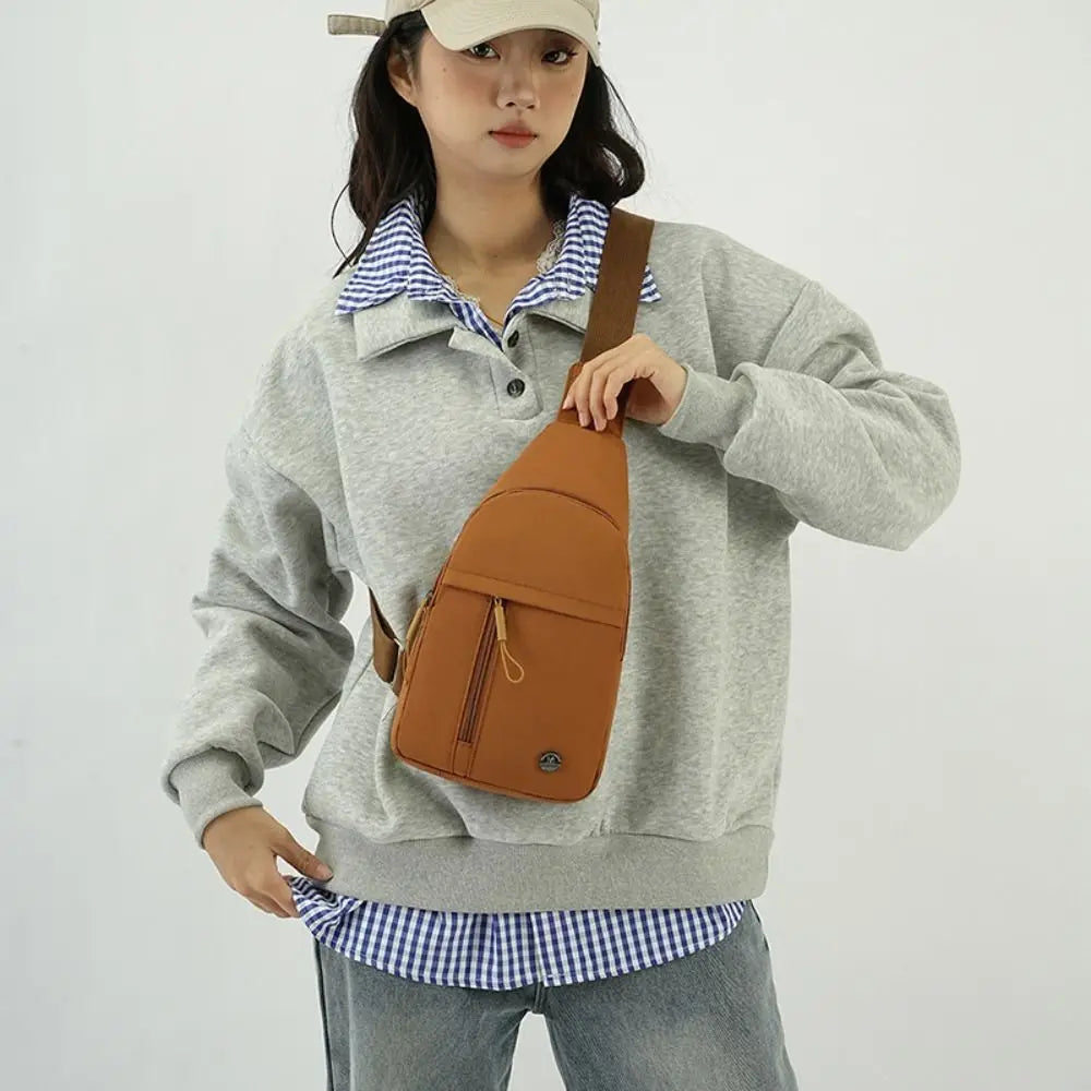 Multifunctional Women's Nylon Chest Bags | Stylish Waist Bag