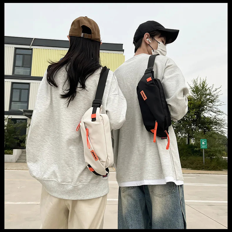 Versatile Chest Bag for Casual Wear | Large Capacity Crossbody Bag