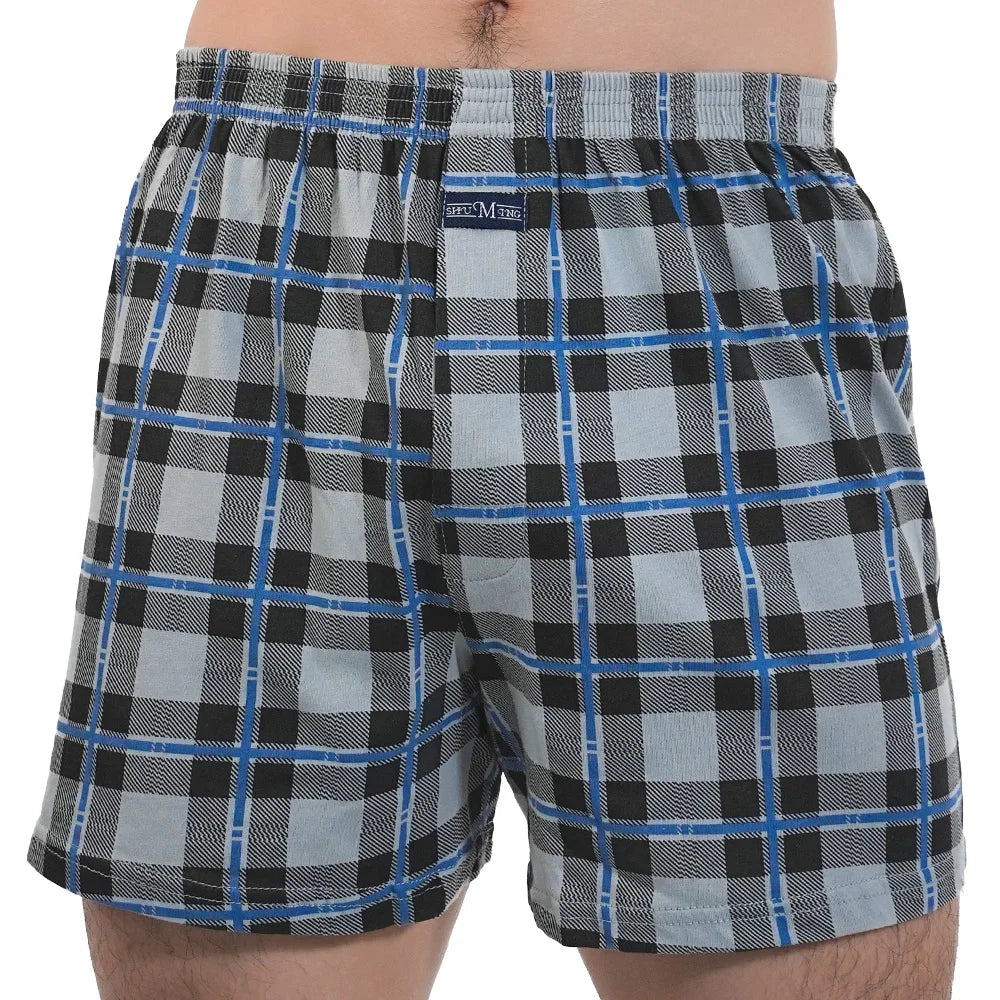 Men's Plaid Pajama Bottoms | Comfort Fit Cotton Sleepwear