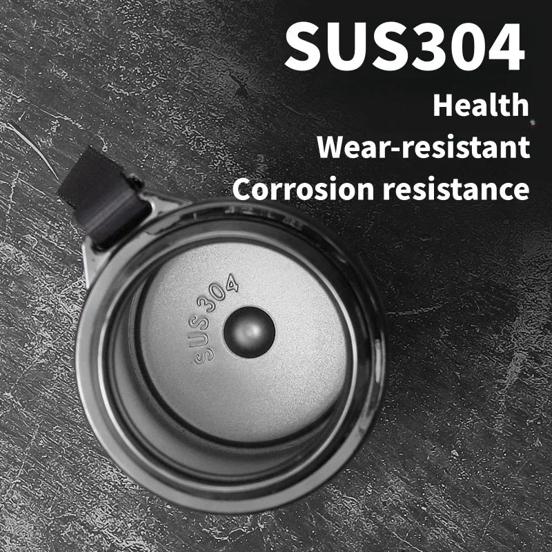 Stainless Steel Vacuum Flask with LED Temperature Display | 500ML-1L