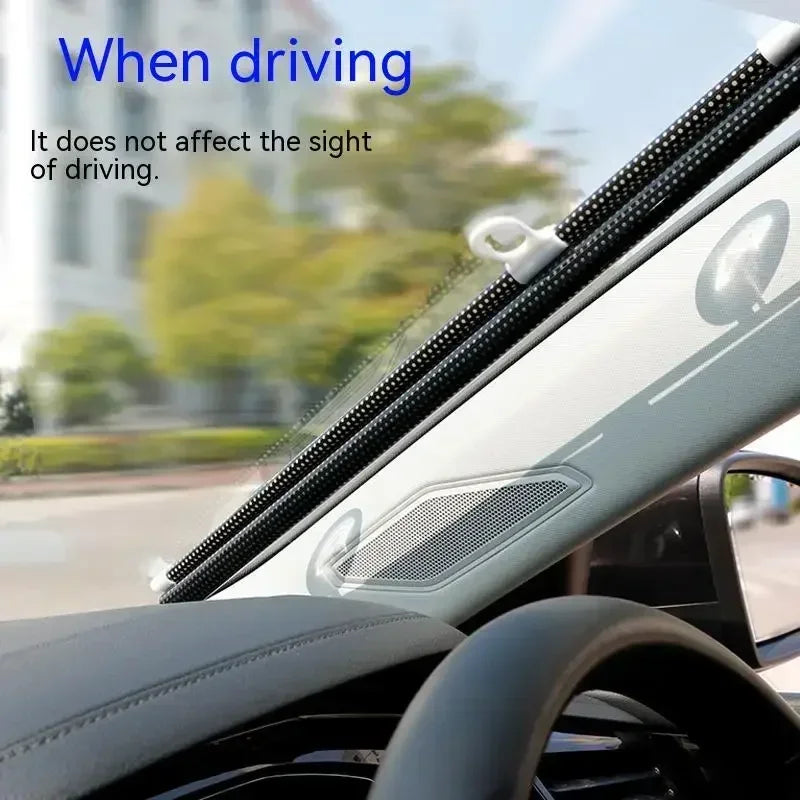 Retractable Car Sunshade | UV Protection & Easy Installation