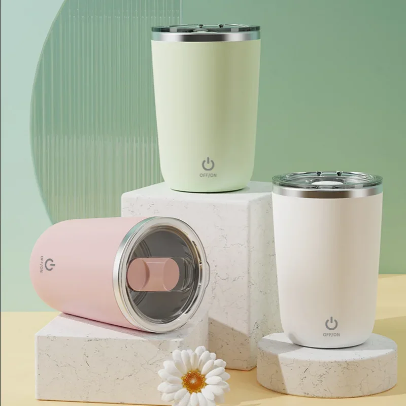 Rechargeable Automatic Coffee Stirring Mug | Electric Mixing Cup