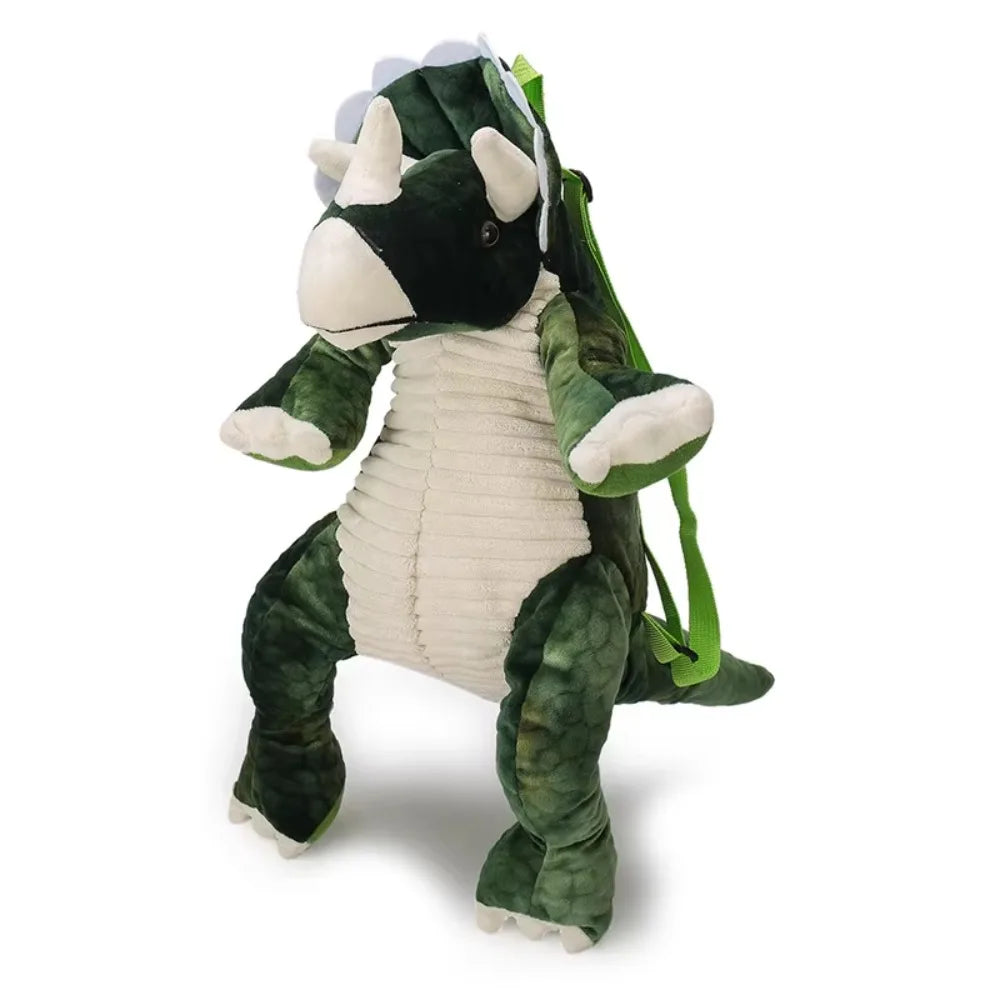 Kids Plush T-Rex Backpack | Fun Dinosaur Bag with Adjustable Straps