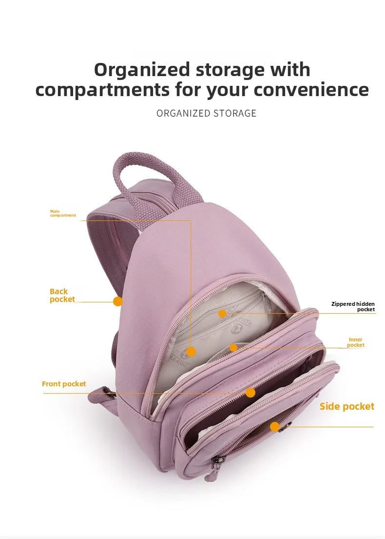 Stylish Urban Minimalist Chest Bag for Women | Multi-Functional Satchel