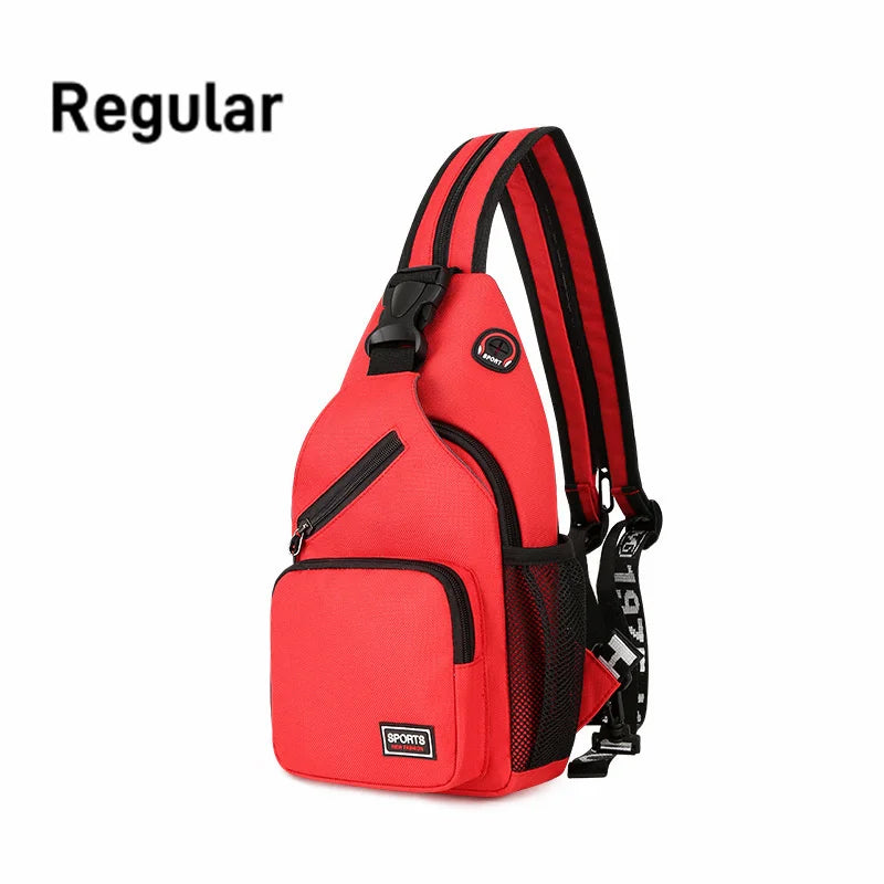 Adjustable Women's Chest Bag | Versatile Small Sports Backpack