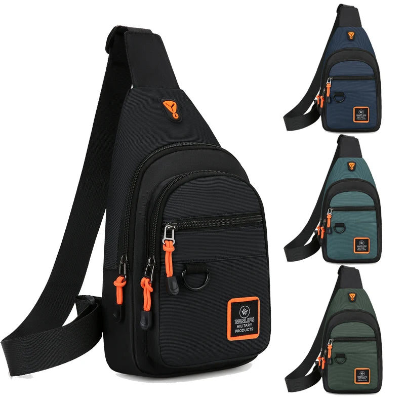 Men's Waterproof Outdoor Hiking Shoulder Bag | Crossbody Travel Pack