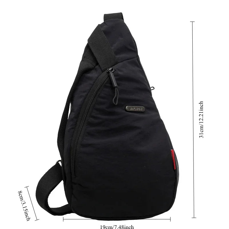 Waterproof Unisex Chest Bag | Versatile Crossbody Bag for All Sports