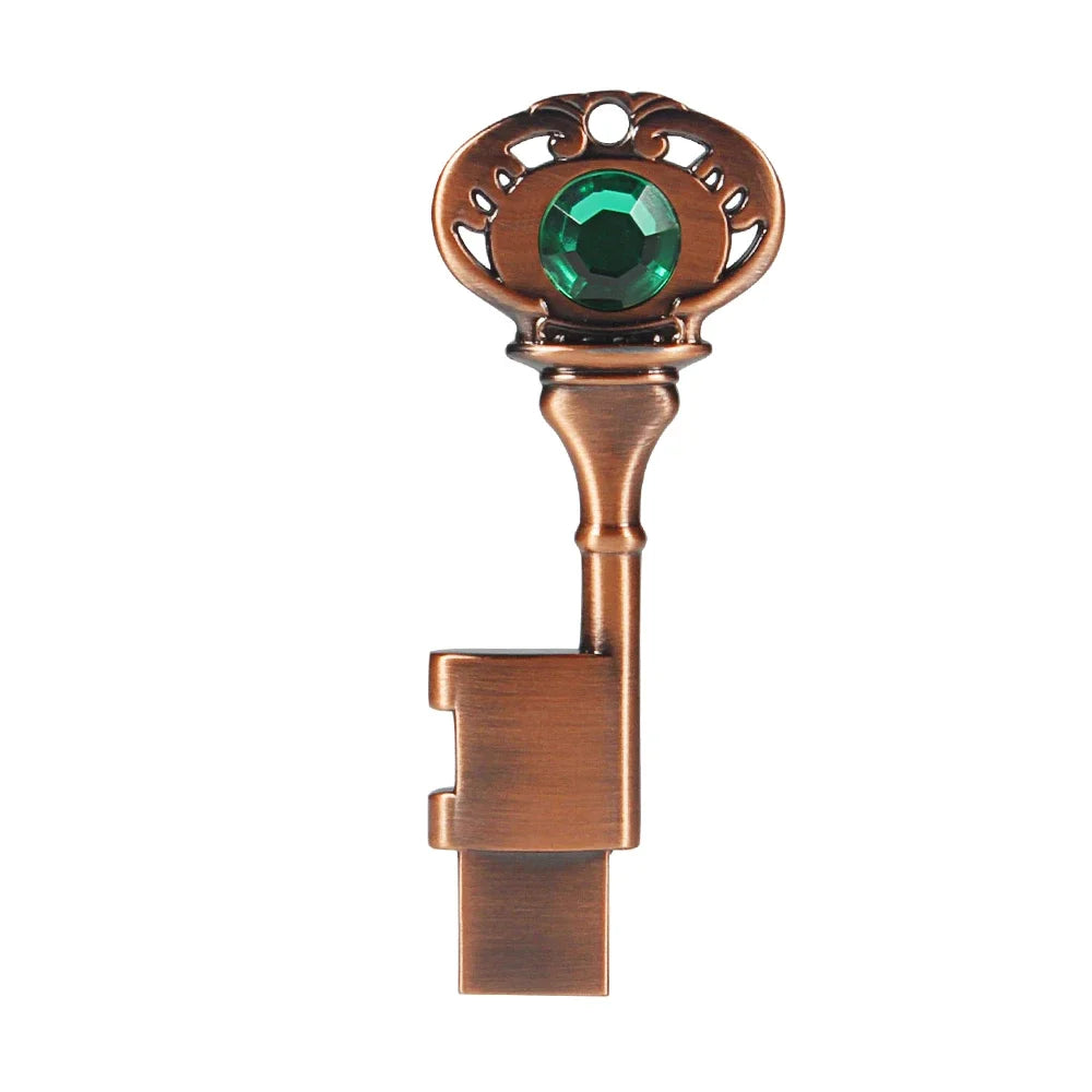 Heart Shaped USB 2.0 Flash Drive | Stylish 64GB Copper Memory Stick