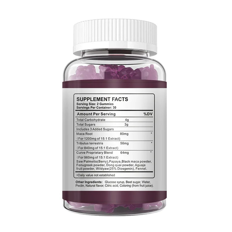 Maca Gummies for Buttock Enhancement | Plump & Lift Naturally