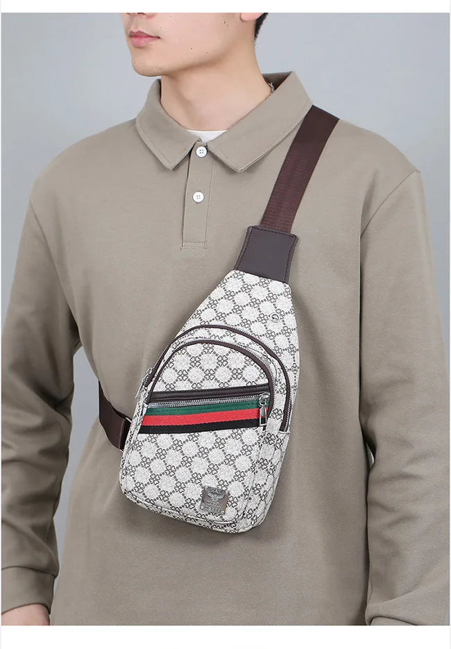 Men's Multifunctional Messenger Bag | Casual Crossbody Handbag
