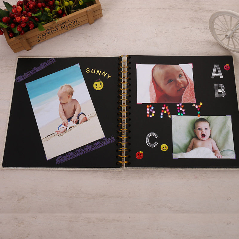Baby Growth Record Photo Album | Keepsake for New Parents