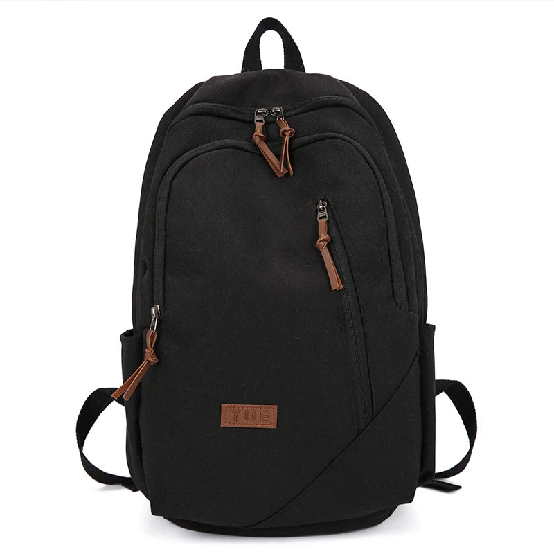Stylish Denim Backpack for Students | Unisex Travel Bag
