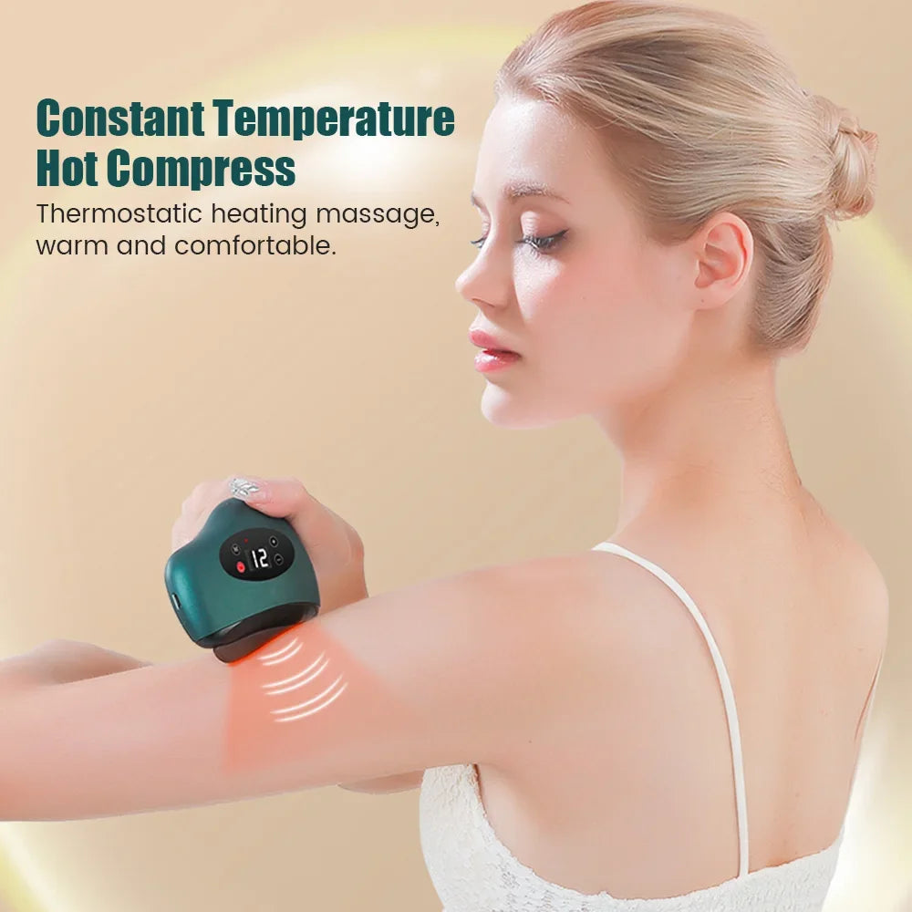 Electric Gua Sha Massager | Relaxing Facial & Body Therapy Tool