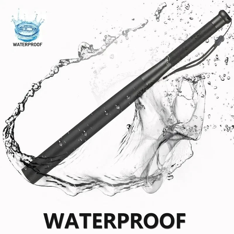 Super Bright Waterproof Aluminium Alloy Baseball Bat Flashlight