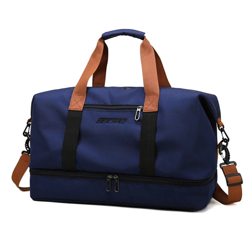 Large-Capacity Travel Bag | Waterproof Sports Fitness Luggage