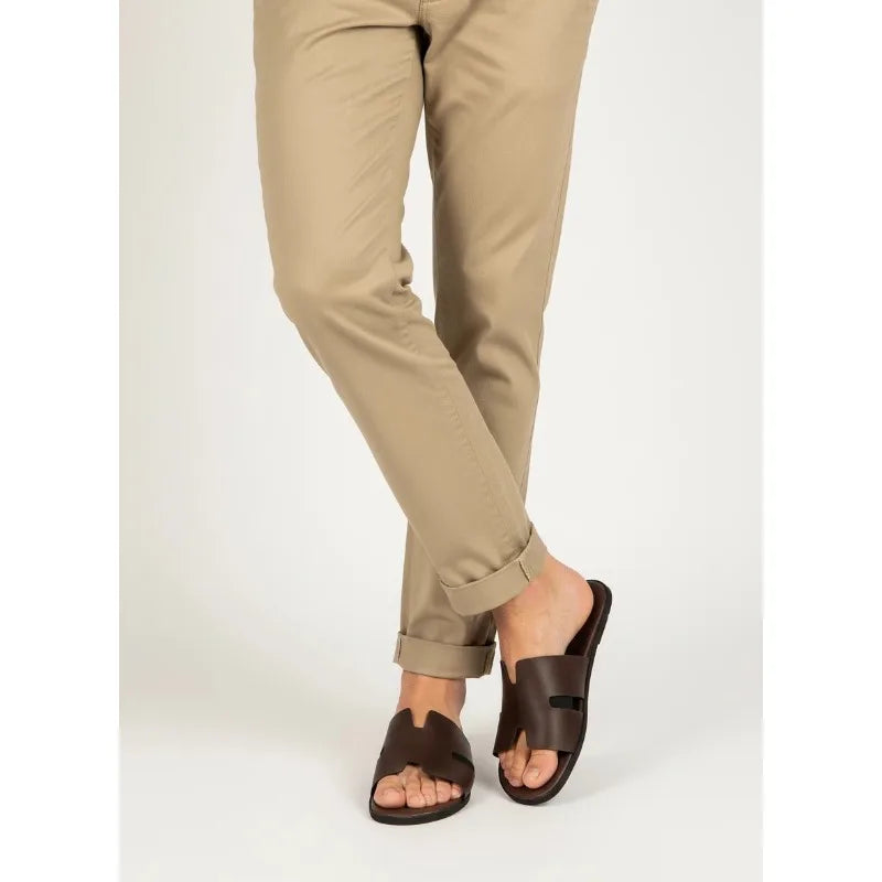 Men's Lightweight Casual Slip-On Sandals | Non-Slip Outdoor Comfort