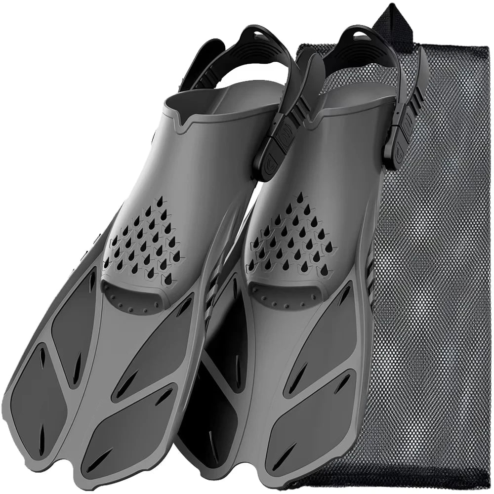 Adjustable Snorkel Fins for Adults & Teens | Comfortable Dive Fins
