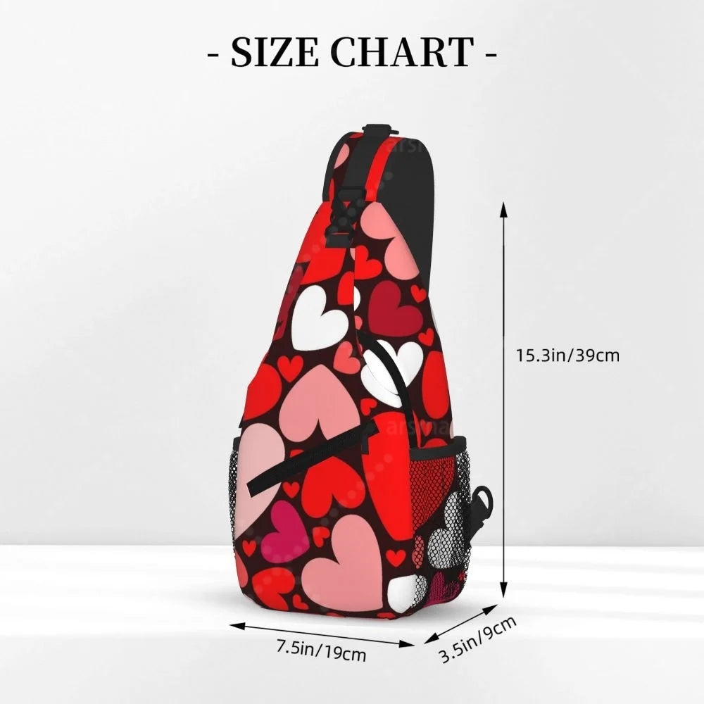 Lightweight Crossbody Sling Bag for Travel & Outdoor Activities