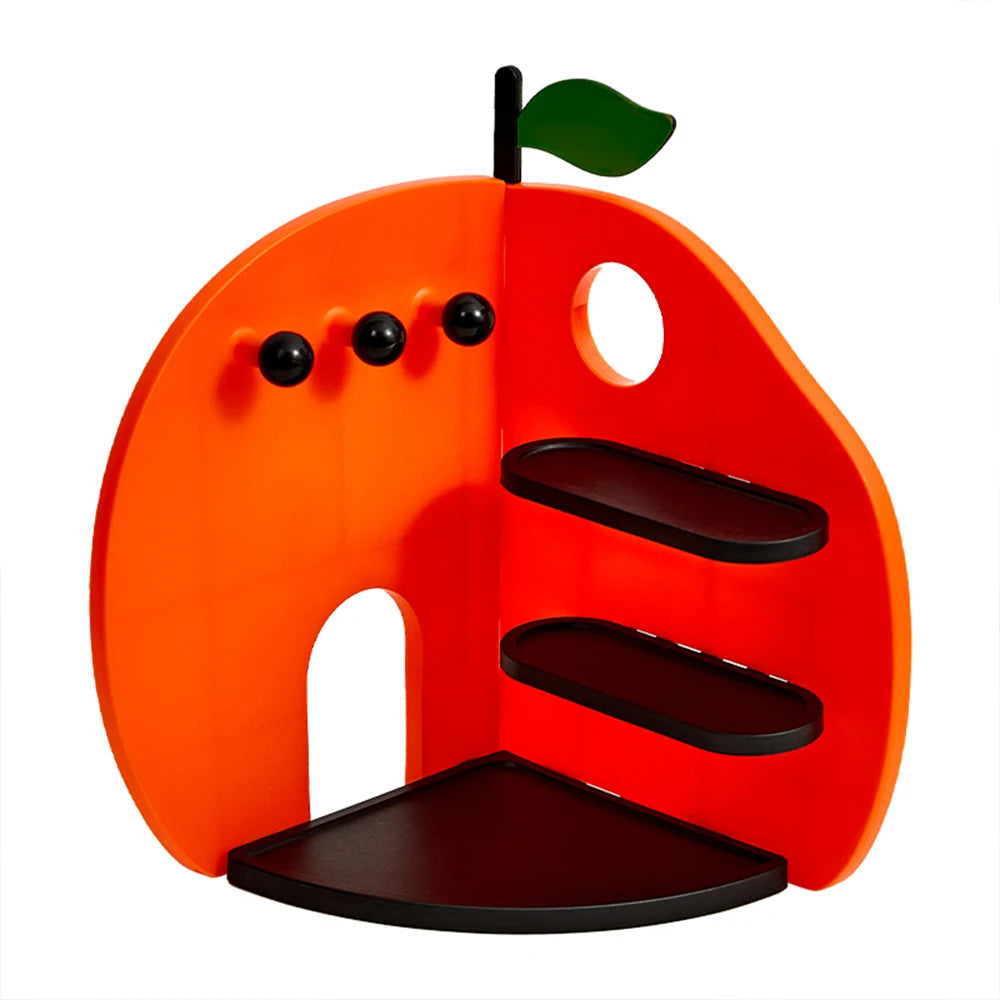 Orange-Shaped Multifunctional Storage Rack | Creative Home Organizer