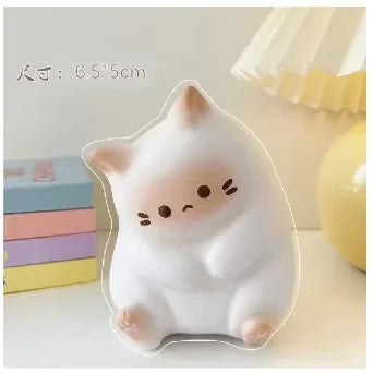 Soft Cartoon Cat Pop Fidget Toy | Stress Relief for All Ages