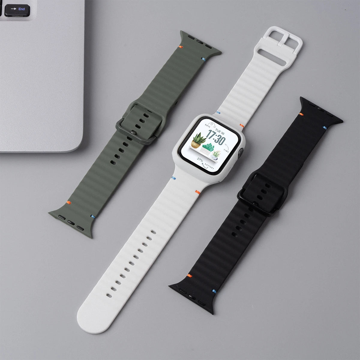 Soft Sport Band + Protective Case for Smart Watches | Versatile & Durable