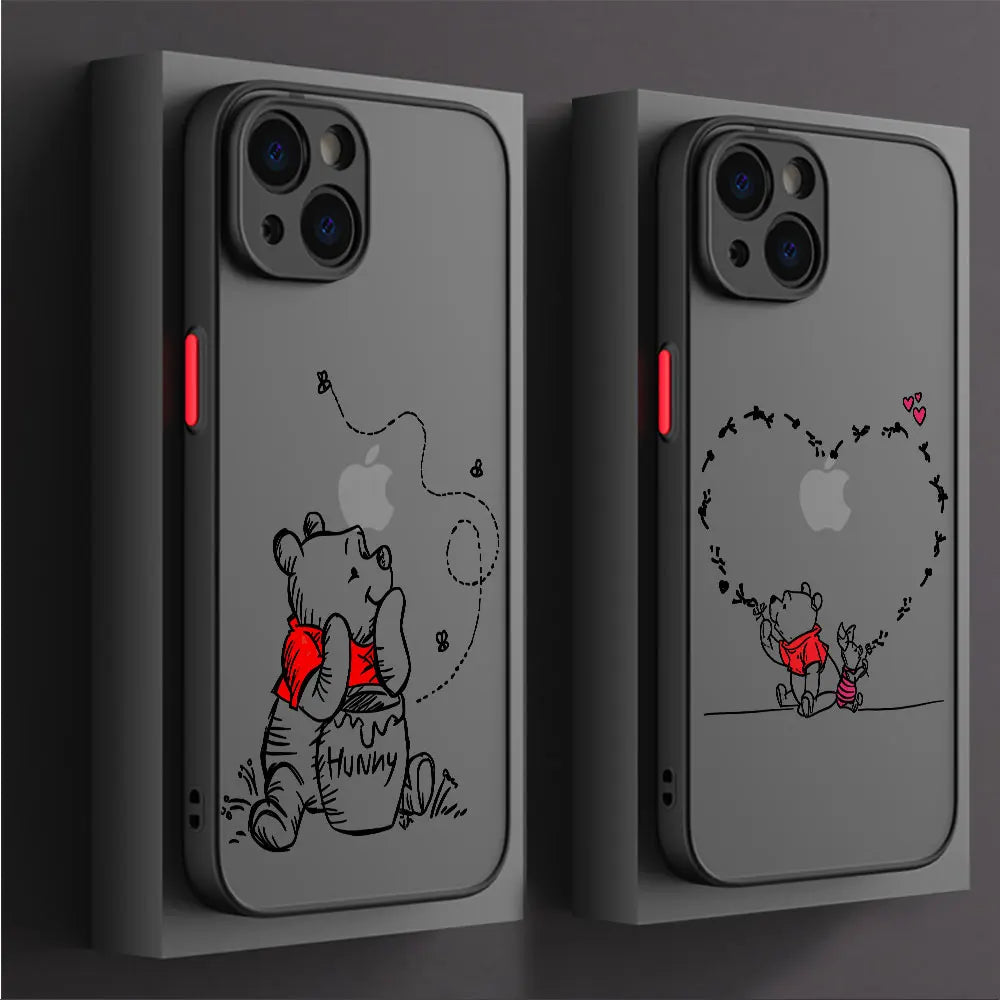 Funda de iPhone Bonita | Carcasa Mate de Lujo a Prueba de Golpes para Protección