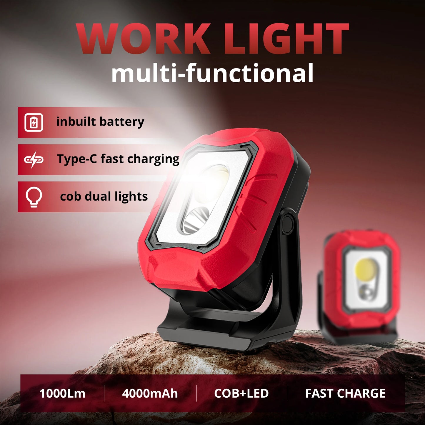 Rechargeable Portable Magnetic Flashlight | Ultimate Inspection Light
