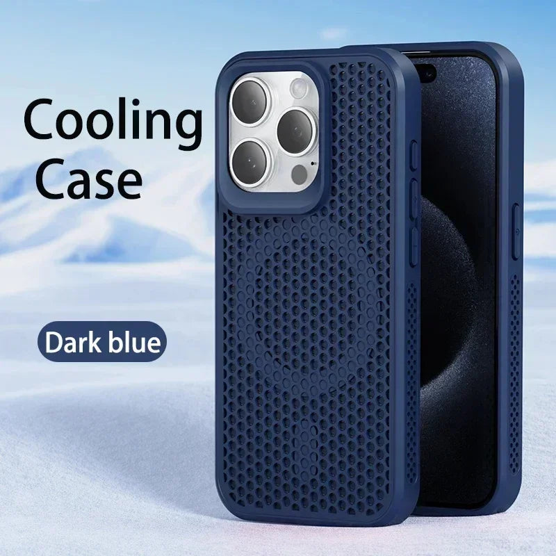 Cooling Heat Dissipation Phone Case | Magnetic Protection for iPhone