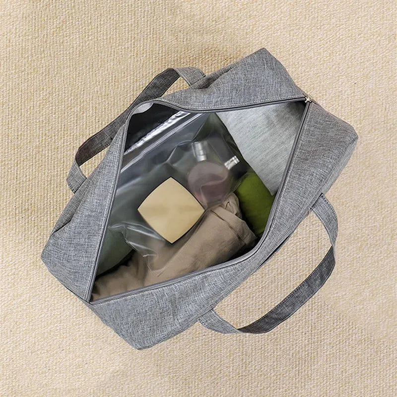 Double-Layer Waterproof Travel Bag for Gym & Swimming
