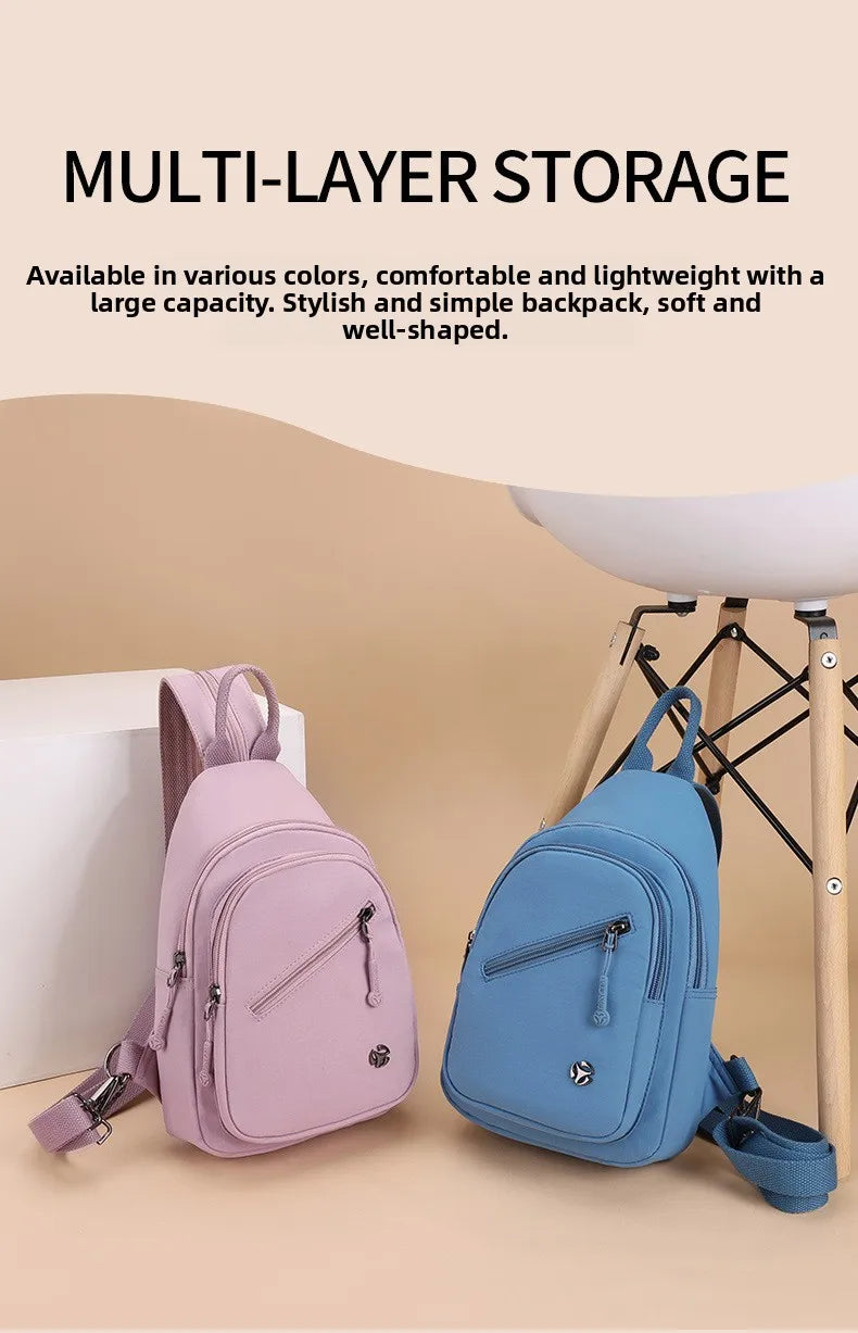 Stylish Urban Minimalist Chest Bag for Women | Multi-Functional Satchel