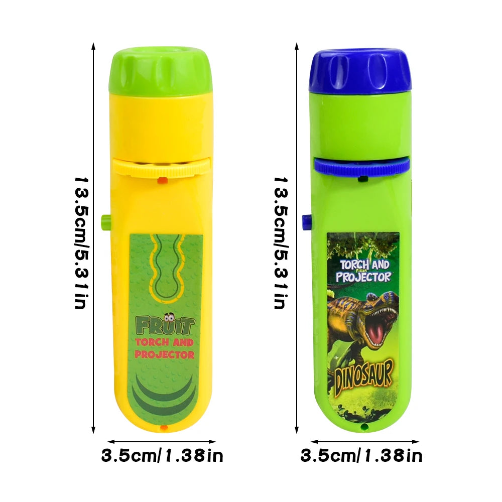 Children's Fun Projector Light Flashlight | Educational Bedtime Toy