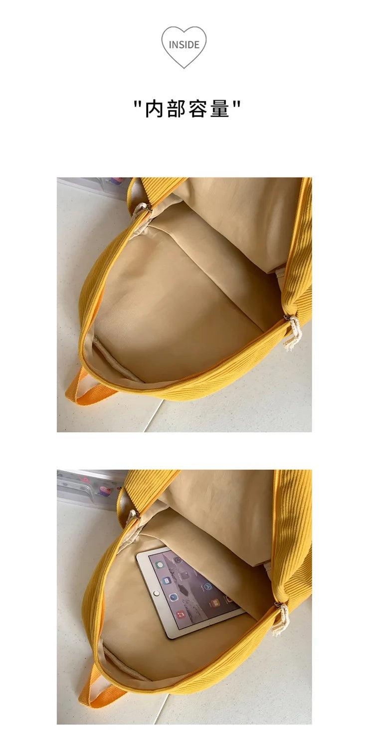 Cute Cartoon Duck Backpack | Stylish Travel Bag for Students