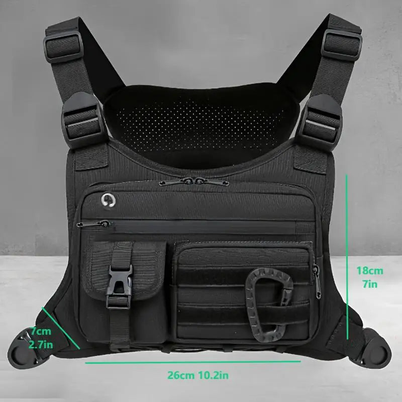 Unisex Tactical Outdoor Chest Bag | Perfect for Sports & Workouts