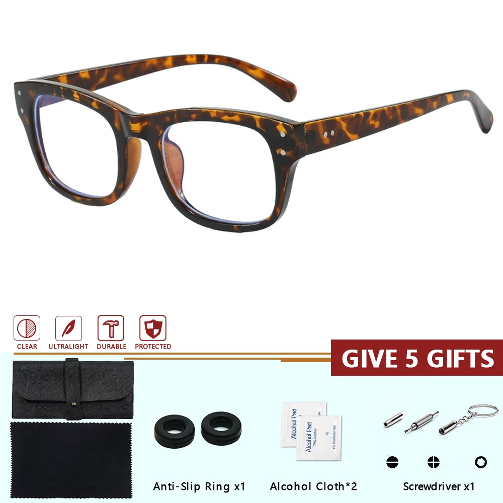Stylish Women's Multifocal Glasses | Photochromic Prescription Lenses