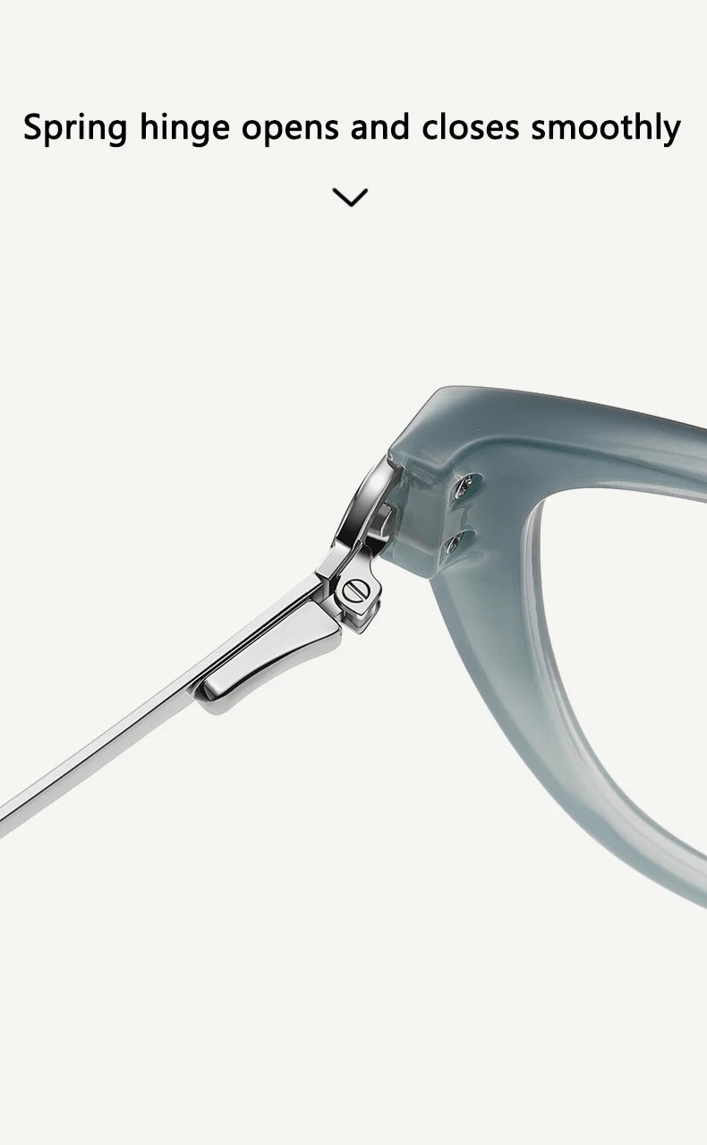 Fashionable Women's Spring Cat Eye Prescription Glasses 2026