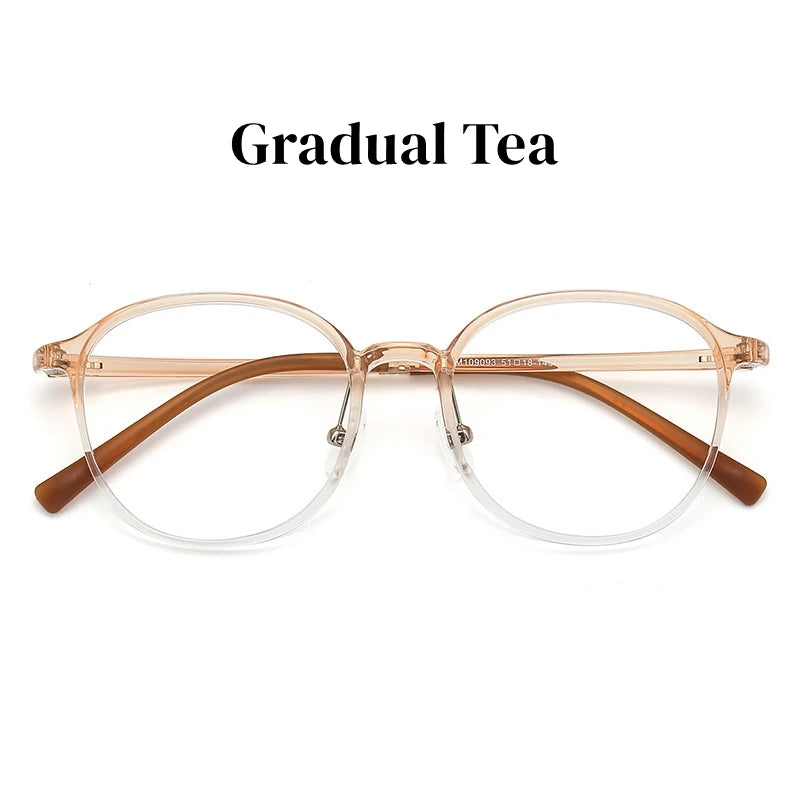 Anti Blue Light Photochromic Prescription Glasses | Retro Round Frames 2026