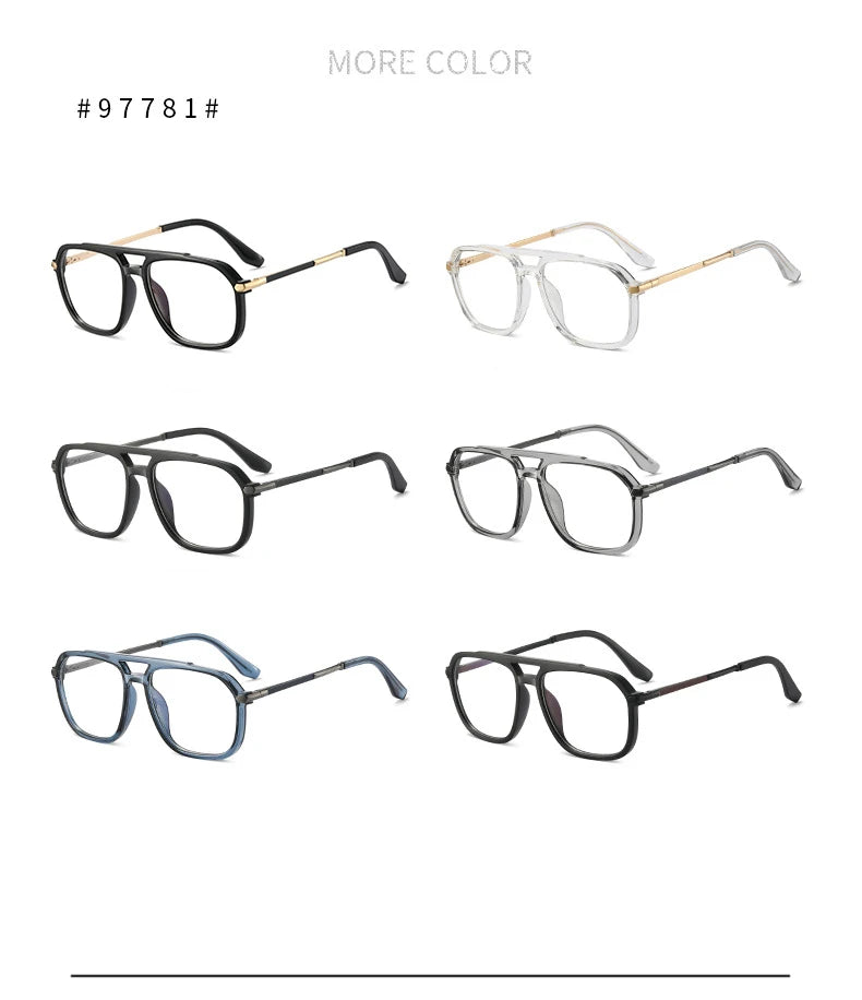 Fashion Retro Prescription Glasses for Men & Women | Stylish & Protective