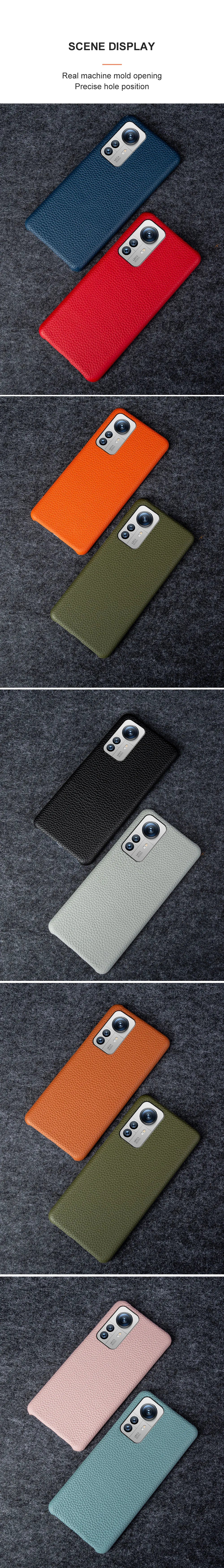 Luxury Genuine Leather Case for Xiaomi Phones | Shockproof Protection