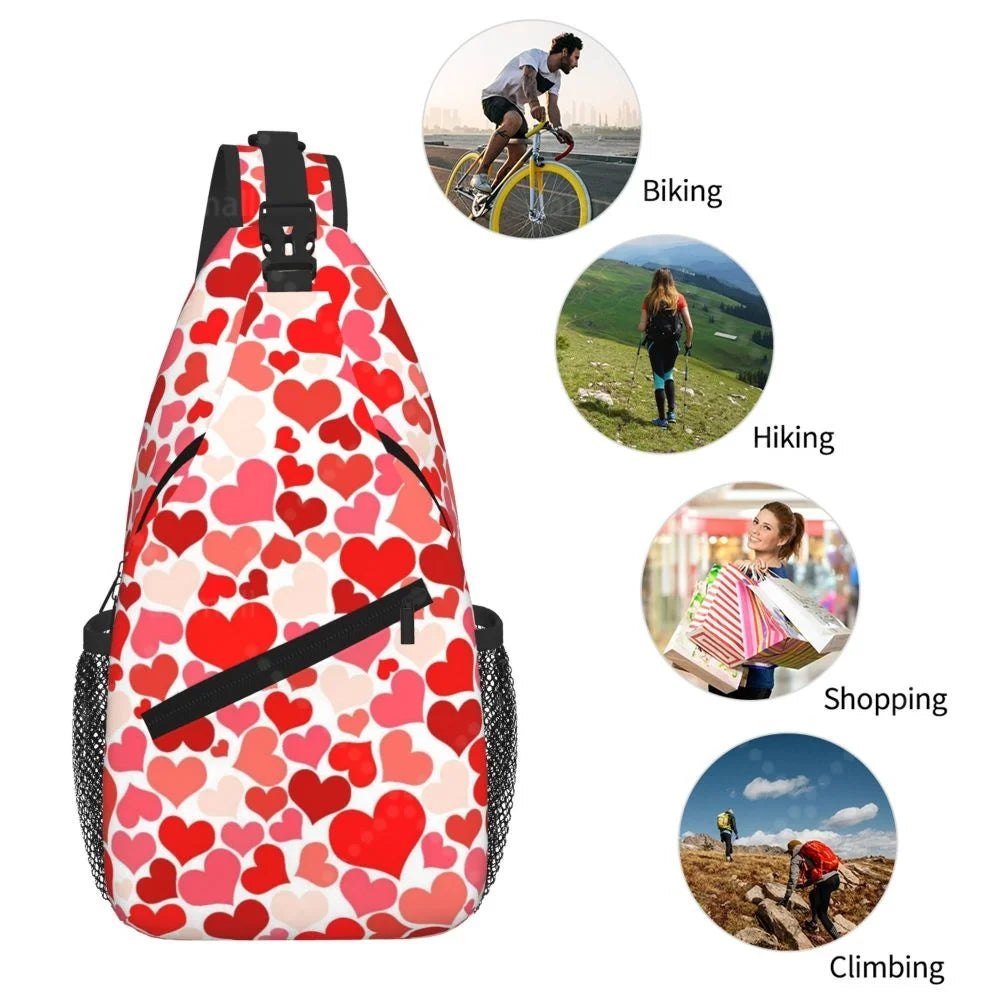 Lightweight Crossbody Sling Bag for Travel & Outdoor Activities