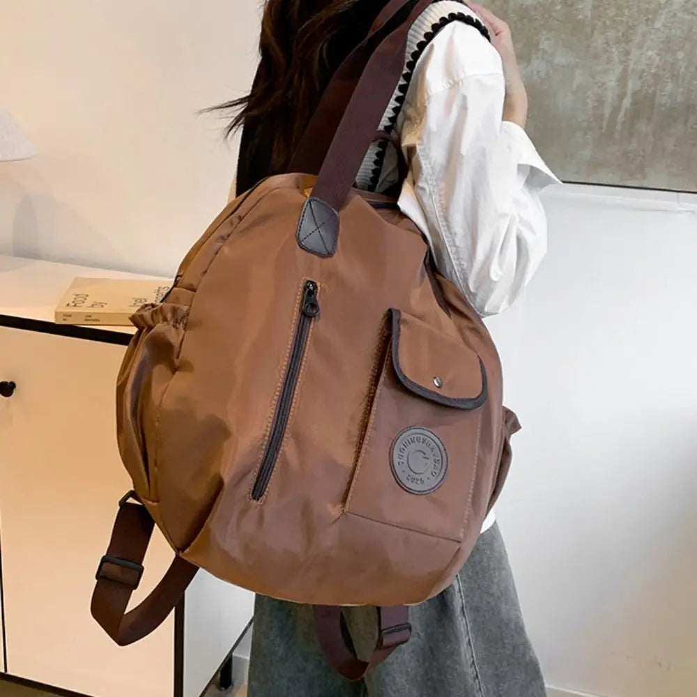Large Capacity Nylon Swimming Backpack | Stylish Fitness Bag