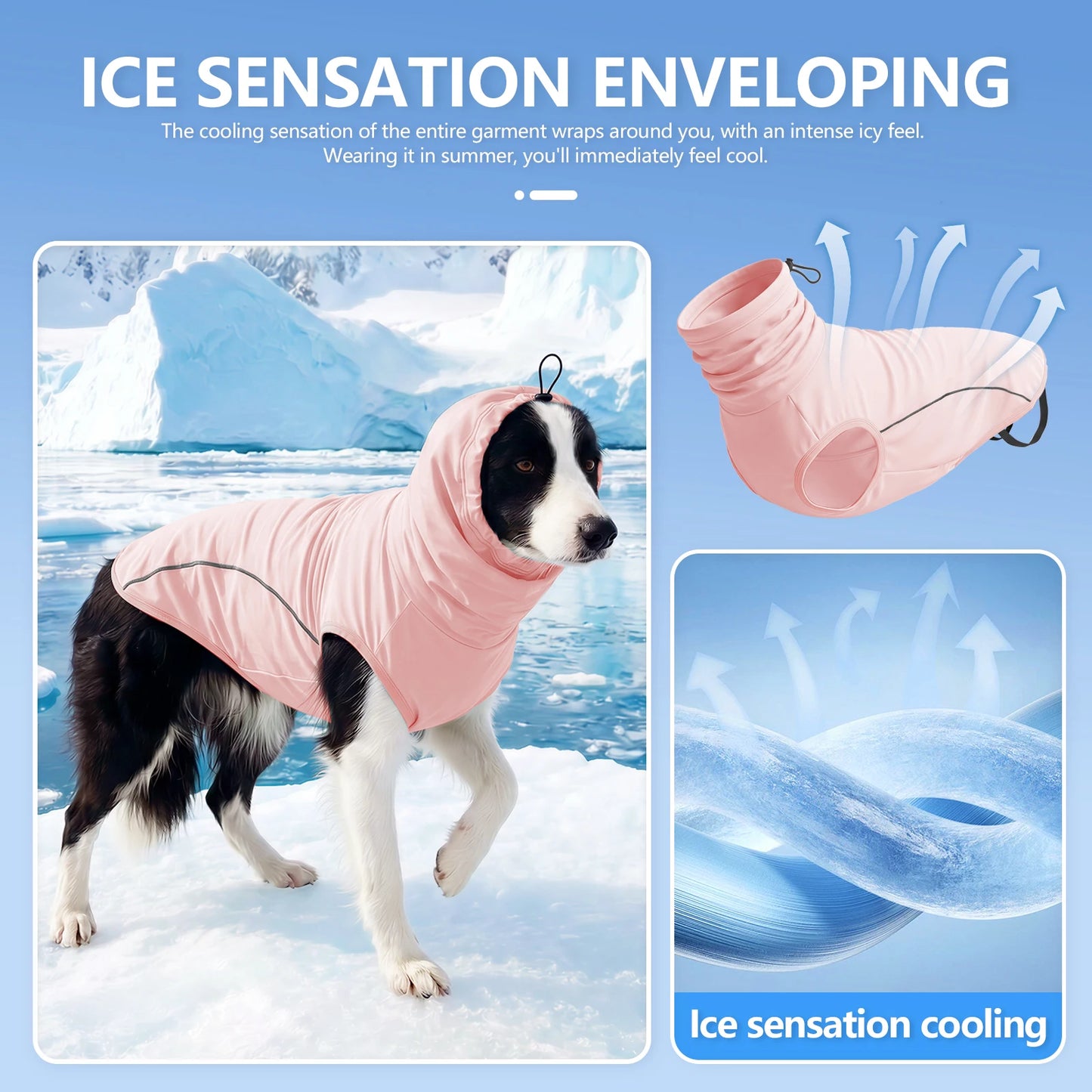 Pet Dog Sun Protective Clothing UV shirt Cooling Clothes Breathable Pets Outdoor Coatb Dogs Cats Pet Clothing in Summer