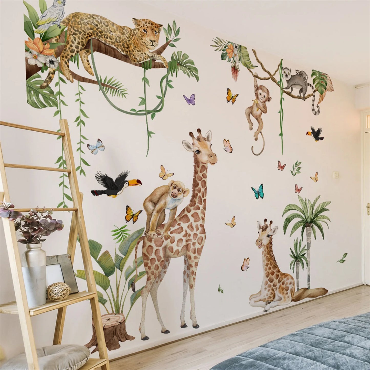 Woodland Creatures Wall Decals | Adorable Kids Room Decor