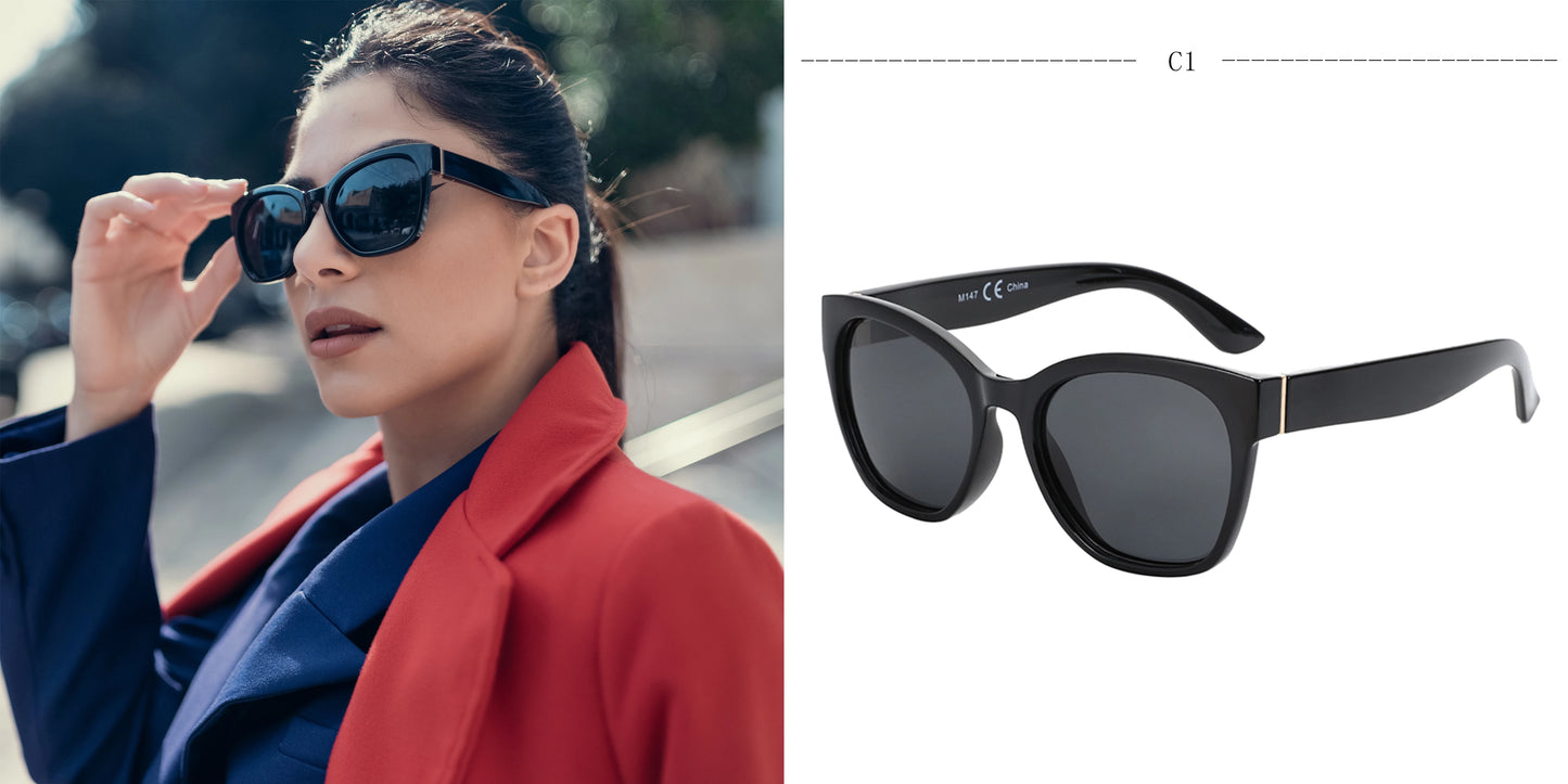 Stylish Butterfly Frame Polarized Sunglasses for Women | UV400 Protection