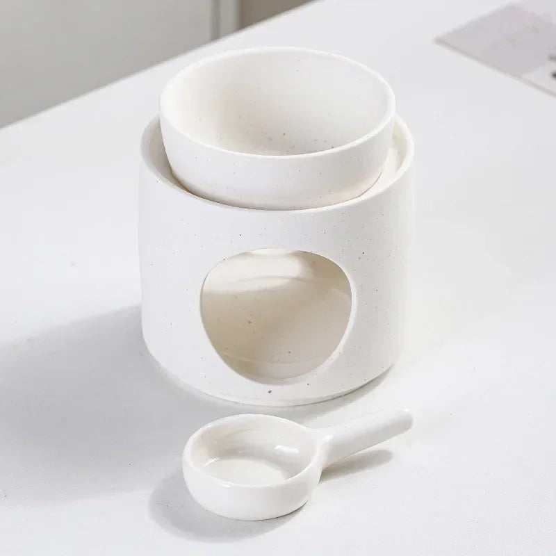 3-in-1 Ceramic Aromatherapy Candleholder | Home & Office Decor