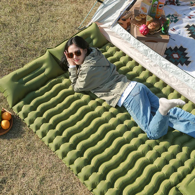 Lightweight Portable Air Mattress for Outdoor Adventures